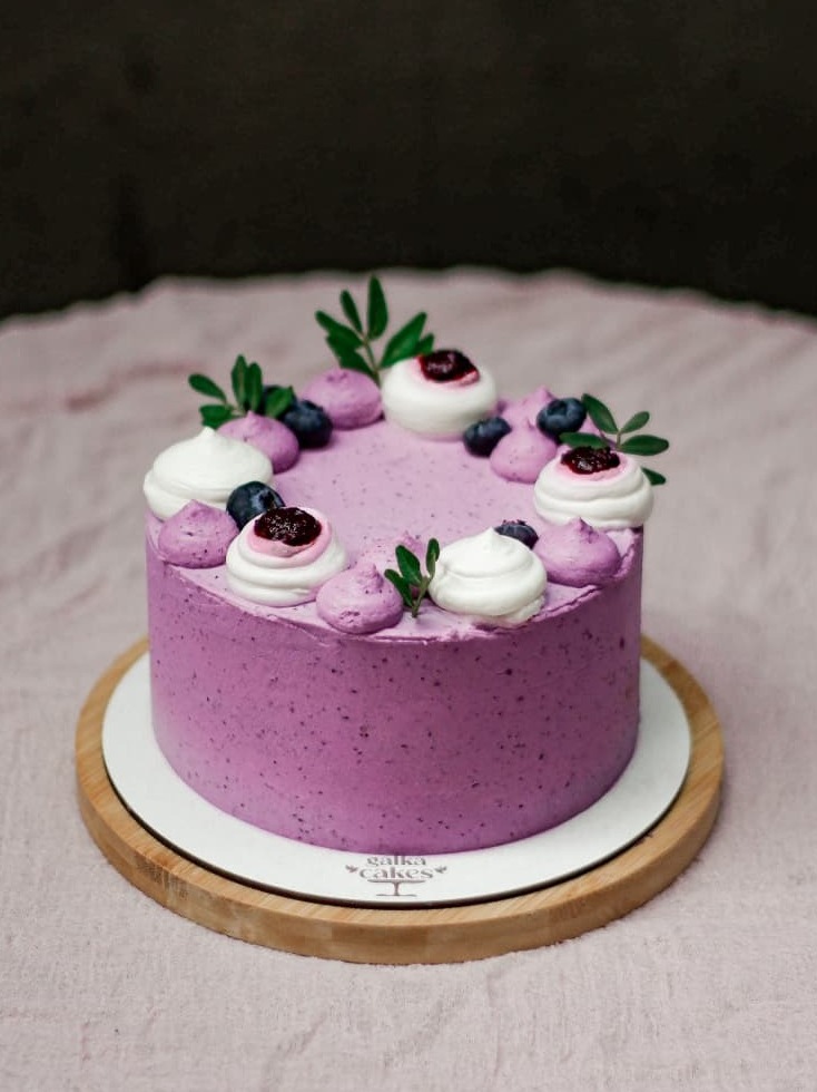 Торт "Черника-Лайм" Торт "Черника-Лайм"