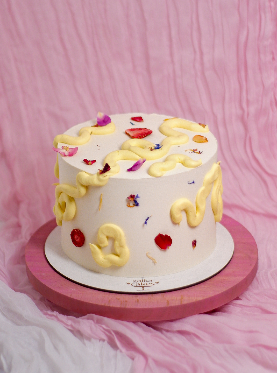 Торт Гауда с брусникой Торт Гауда с брусникой